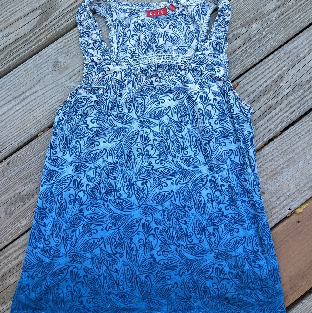 Pattern Tank Elle M